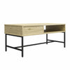 QE Tamlin Coffee Table Linseed Oak - Natural - N/A