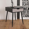 QE Copley End Table Black Oak - Black Oak - N/A