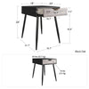 QE Copley End Table Black Oak - Black Oak - N/A