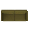 QE Wimberly Futon Green Linen - Olive Green