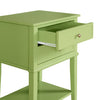 FRANKLIN ACCENT TABLE WITH 2 DRAWERS GREEN - Green - N/A
