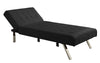 EMILY CHAISE - BLACK PU - Black Faux Leather - N/A