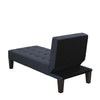 QE Adalynn Chaise Lounger Blue Linen - Blue - N/A
