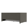 QE Charis Daybed W/Storage L/Grey Linen - Light Gray - N/A