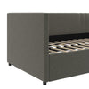 QE Charis Daybed W/Storage L/Grey Linen - Light Gray - N/A