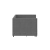 QE Charis Daybed W/Storage L/Grey Linen - Light Gray - N/A