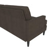 Queer Eye Asher Sofa & Couch, Light Gray Linen - Light Gray - N/A