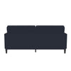 QE Asher Sofa Blue Linen - Blue - N/A