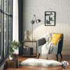 QE Kayden Accent Chair Grey Chenille - Gray - N/A