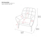 QE Brayden Accent Upholstered Chair Charcoal - Charcoal - N/A