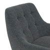 QE Brayden Accent Upholstered Chair Charcoal - Charcoal - N/A