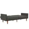 QE Wimberly Futon Grey Linen - Gray