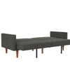 QE Wimberly Futon Grey Linen - Gray
