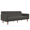 QE Wimberly Futon Grey Linen - Gray