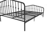 NOVOGRATZ BUSHWICK METAL BED BLACK DOUBLE UK - Black - N/A