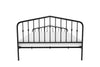 NOVOGRATZ BUSHWICK METAL BED BLACK DOUBLE UK - Black - N/A