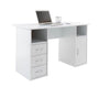 ALPHASON MARYLAND DESK - WHITE - White - N/A