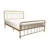 WALLACE METAL BED UK DOUBLE GOLD - Gold - N/A