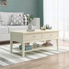 FRANKLIN COFFEE TABLE WHITE - White - N/A