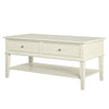 FRANKLIN COFFEE TABLE WHITE - White - N/A