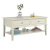 FRANKLIN COFFEE TABLE WHITE - White - N/A