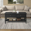 FRANKLIN COFFEE TABLE BLACK - Black - N/A