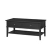 FRANKLIN COFFEE TABLE BLACK - Black - N/A