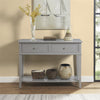 FRANKLIN CONSOLE TABLE  GREY - Gray - N/A