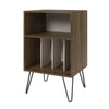 NOVOGRATZ CONCORD TURNTABLE STAND BROWN OAK - Brown Oak - N/A