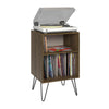 NOVOGRATZ CONCORD TURNTABLE STAND BROWN OAK - Brown Oak - N/A