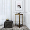 COSMOLIVING SCARLETT END TABLE SET GRAPHITE GREY - Graphite Grey - N/A