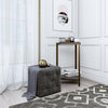 COSMOLIVING SCARLETT END TABLE SET GRAPHITE GREY - Graphite Grey - N/A
