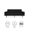 PAXSON CLIC CLAC SOFA BED LINEN BLACK - Black - N/A