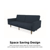 PAXSON CLIC CLAC SOFA BED LINEN NAVY BLUE - Navy - N/A