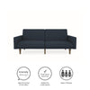 PAXSON CLIC CLAC SOFA BED LINEN NAVY BLUE - Navy - N/A