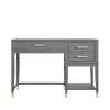 COSMOLIVING WESTERLEIGH LIFT-TOP COMPUTER DESK, GRAPHITE GRAY - N/A - N/A