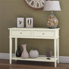 FRANKLIN CONSOLE TABLE  WHITE - White - N/A