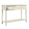 FRANKLIN CONSOLE TABLE  WHITE - White - N/A