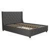 COSMOLIVING MERCER BED KING UK GREY LINEN (BOX 1/2) - Grey Linen - N/A