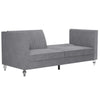 COSMOLIVING ARABELLE FUTON GREY (BOX 1/2) - Light Gray - N/A