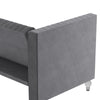 COSMOLIVING ARABELLE FUTON GREY (BOX 1/2) - Light Gray - N/A