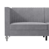 COSMOLIVING ARABELLE FUTON GREY (BOX 1/2) - Light Gray - N/A