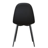 QUEER EYE CALVIN CHAIR PU BLACK 2PK - Black - N/A