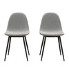 QUEER EYE CALVIN CHAIR VELVET GREY 2PK - N/A - N/A