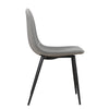 QUEER EYE CALVIN CHAIR VELVET GREY 2PK - N/A - N/A