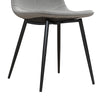 QUEER EYE CALVIN CHAIR VELVET GREY 2PK - N/A - N/A