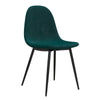 QUEER EYE CALVIN CHAIR VELVET GREEN 2PK - Green - N/A