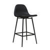 QUEER EYE CALVIN COUNTER STOOL PU BLACK - N/A - N/A