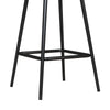 QUEER EYE CALVIN COUNTER STOOL PU BLACK - N/A - N/A