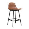 QUEER EYE CALVIN COUNTER STOOL PU CAMEL - Camel - N/A